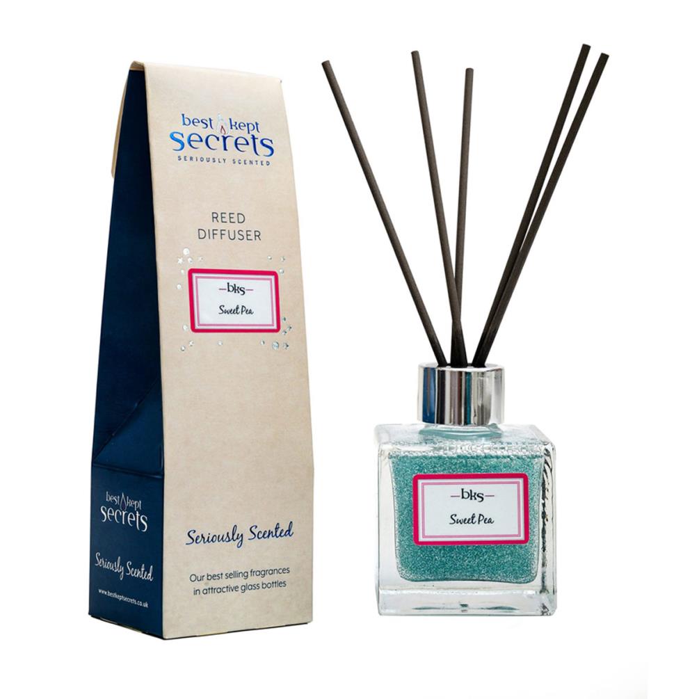 Best Kept Secrets Sweet Pea Sparkly Reed Diffuser - 100ml £13.49